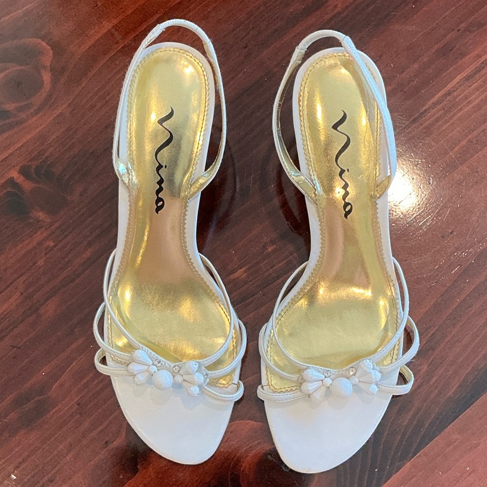 Elegant White Women's Sandals